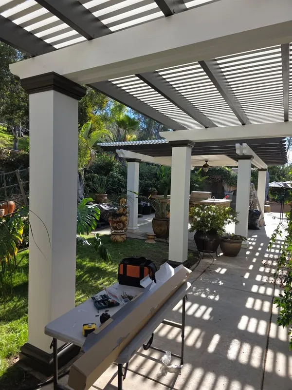 Exterior balcony with two-color paint scheme by Ortiz Quality Painting Services