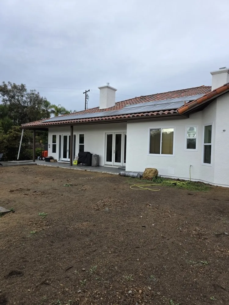Exterior home painting project completed by Ortiz Quality Painting Services in Oceanside, CA